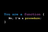 procedure dan function